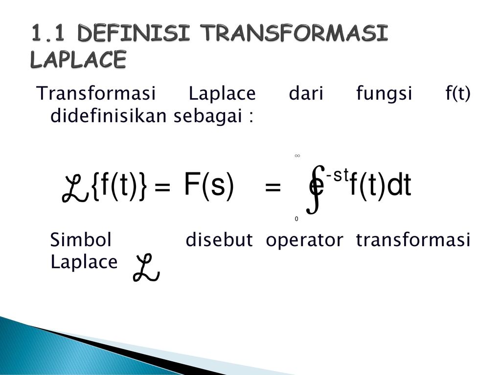 Calcular transformadas de laplace